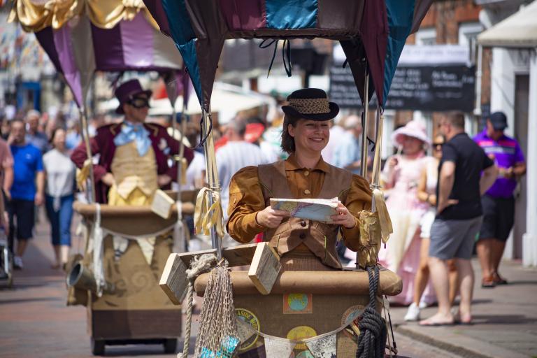 Phileas Fogg will be one of the star attractions at the Scarborough Streets festival in May. (Credit: Mike Jarman)